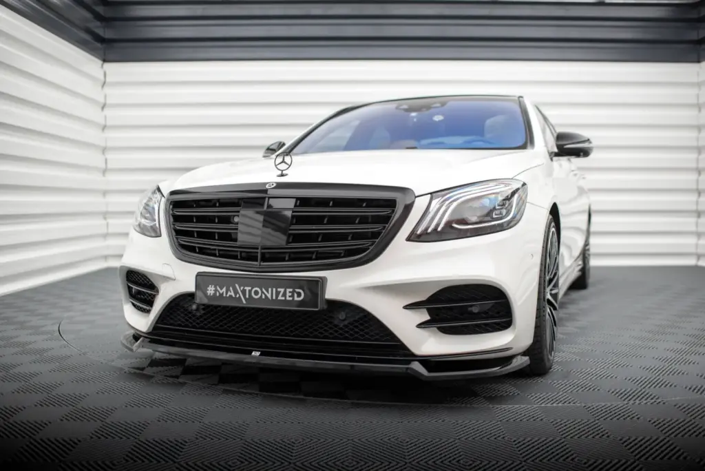 Front Splitter V.1 compatible with Mercedes-Benz S AMG-Line W222 Facelift