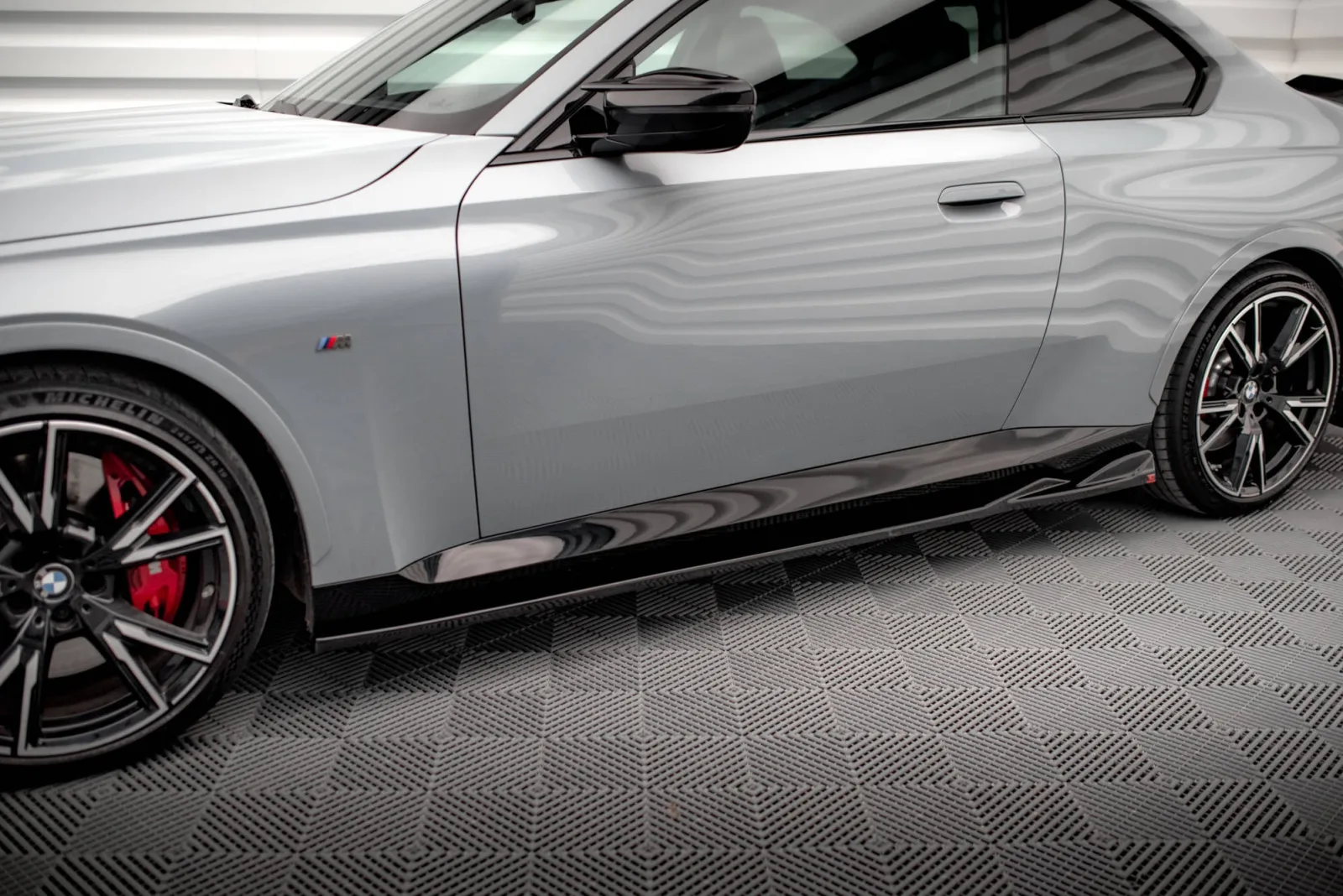 Side Skirts Diffusers V.1 compatible with BMW 2 Coupe M-Pack / M240i G42