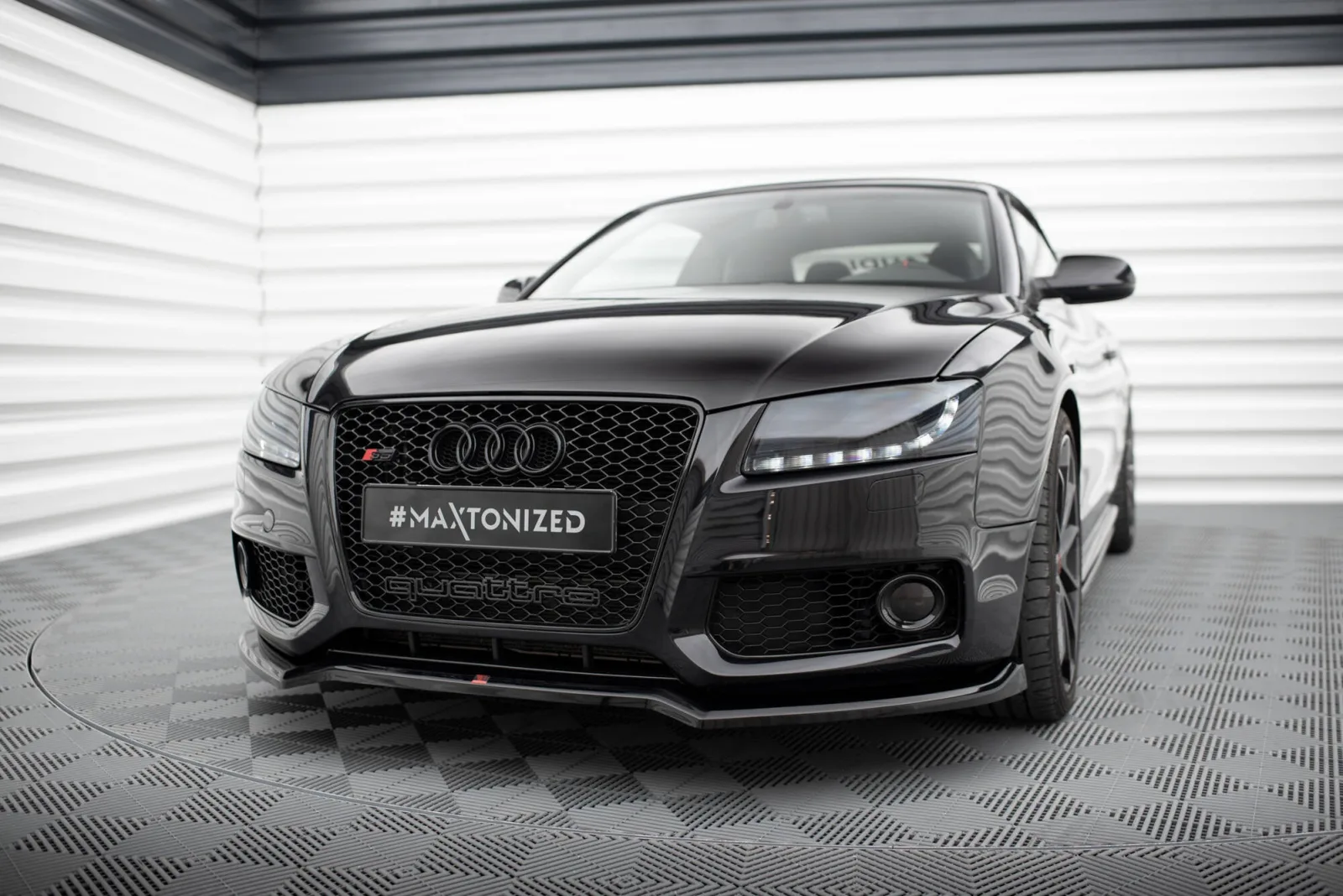 Front Splitter V.3 compatible with Audi S5 / A5 S-Line 8T