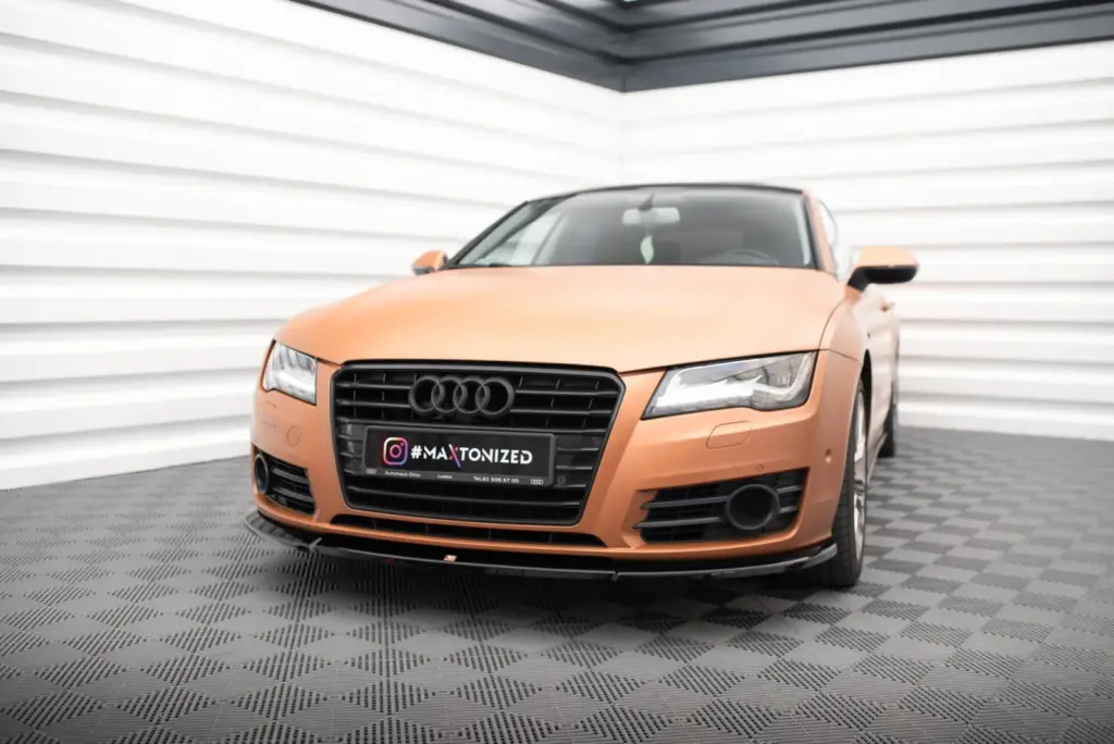 Front Splitter V.1 compatible with Audi A7 C7