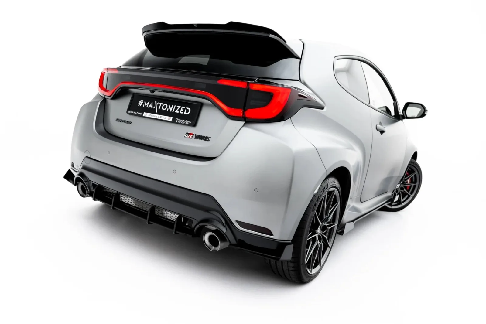 Rear Diffuser Street Pro compatible with Toyota GR Yaris Mk4 Facelift