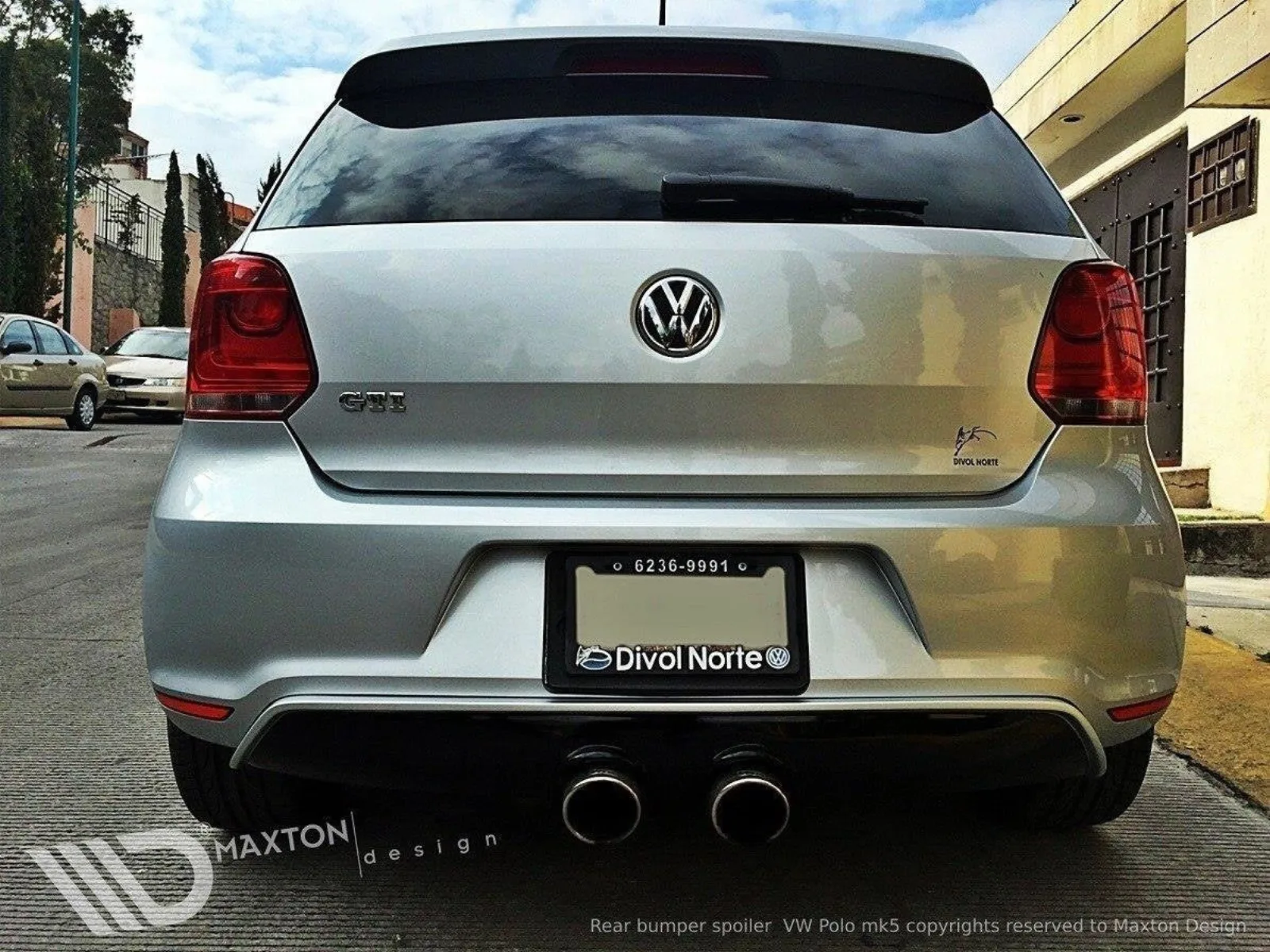 Rear Diffuser compatible with Volkswagen Polo GTI Mk5