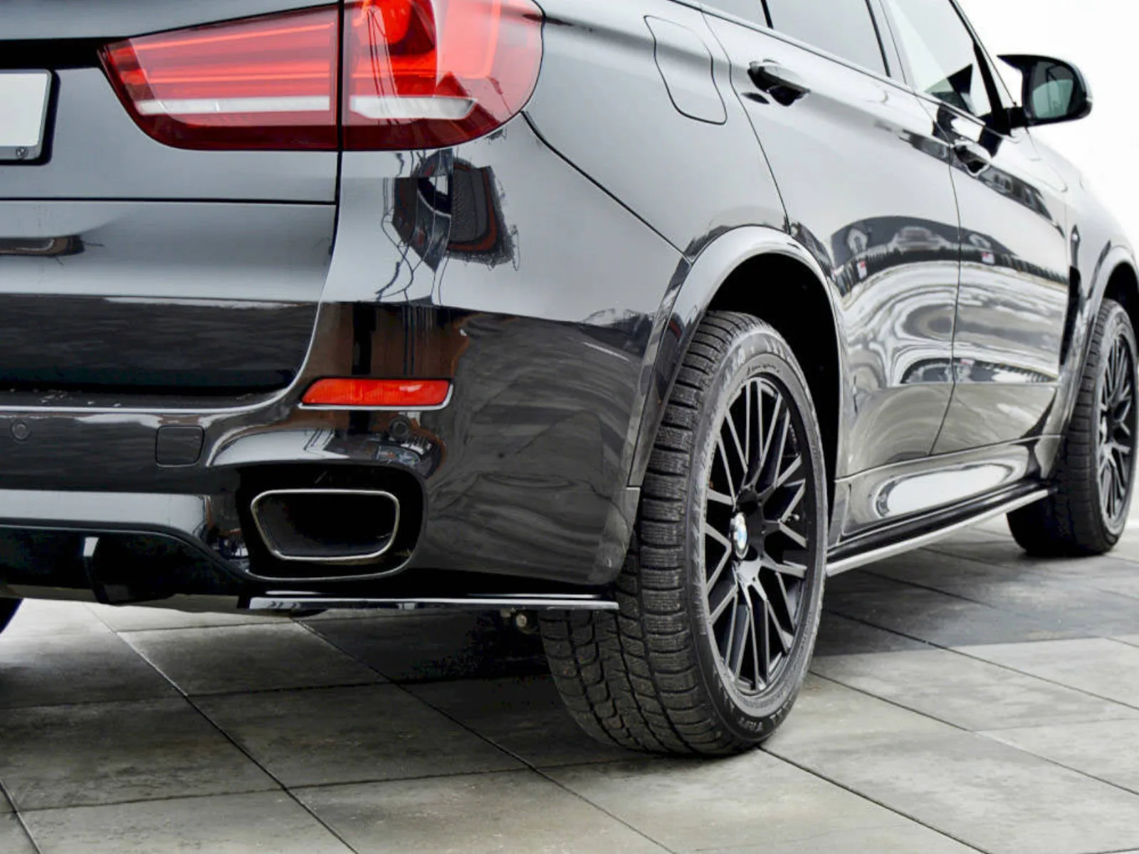 Side Skirts Diffusers compatible with BMW X5 F15 M-PACK