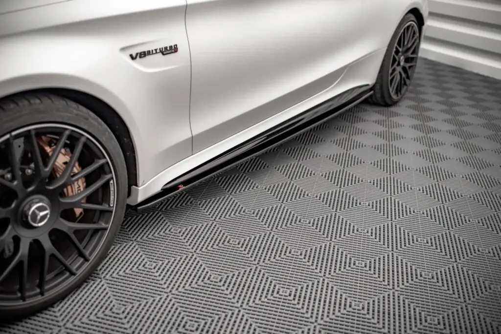 Side Skirts Diffusers V.1 compatible with Mercedes-AMG C 63AMG Coupe C205 Facelift