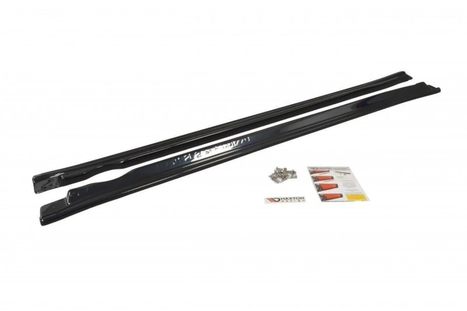 Side Skirts Diffusers compatible with Subaru Impreza MK2 WRX