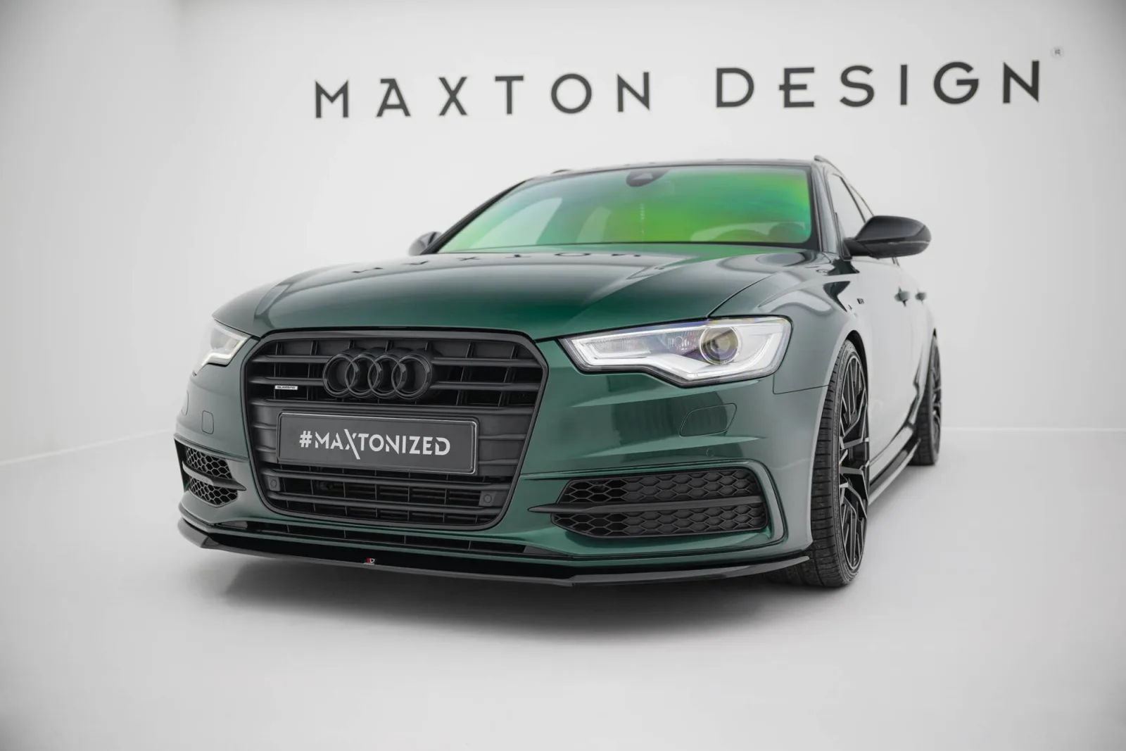 Front Splitter V.2 compatible with Audi S6 / A6 S-Line C7
