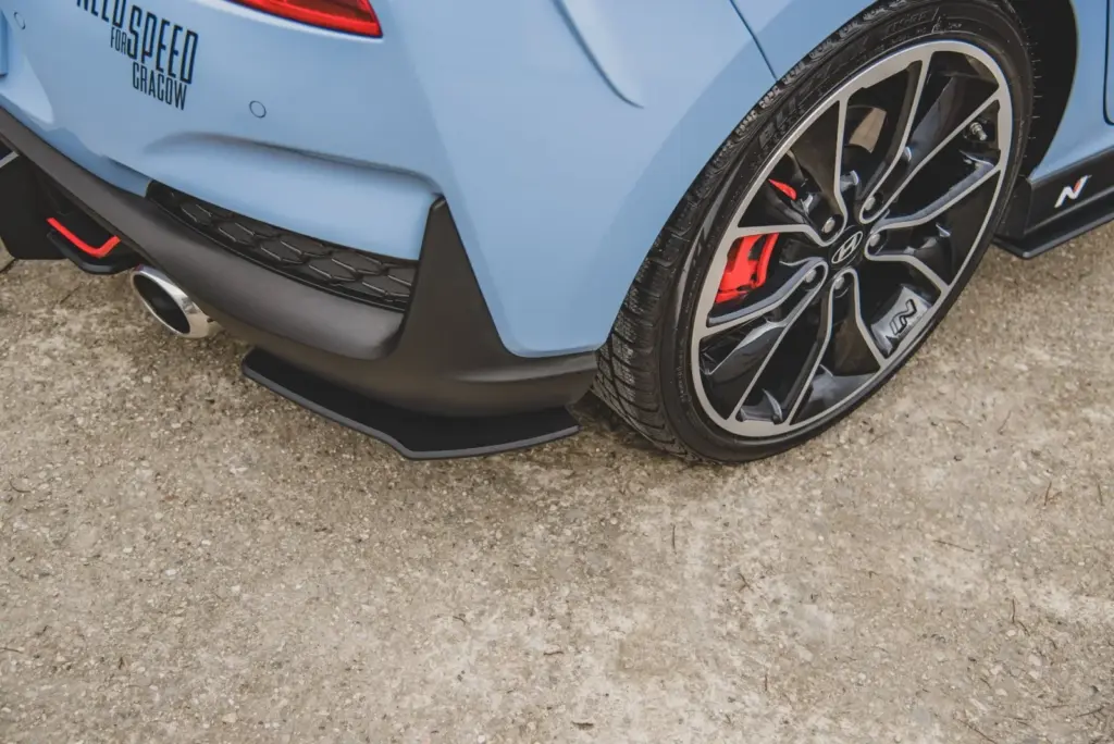 Rear Side Splitters Street Pro compatible with Hyundai I30 N Mk3 Hatchback
