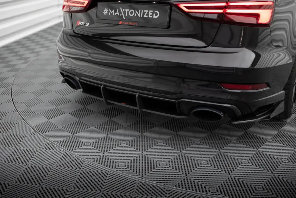 Rear Diffuser Street Pro V.1 compatible with Audi RS3 Sedan 8V Facelift