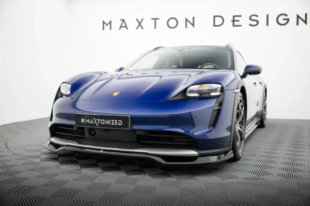 Front Splitter compatible with Porsche Taycan Cross Turismo 4S