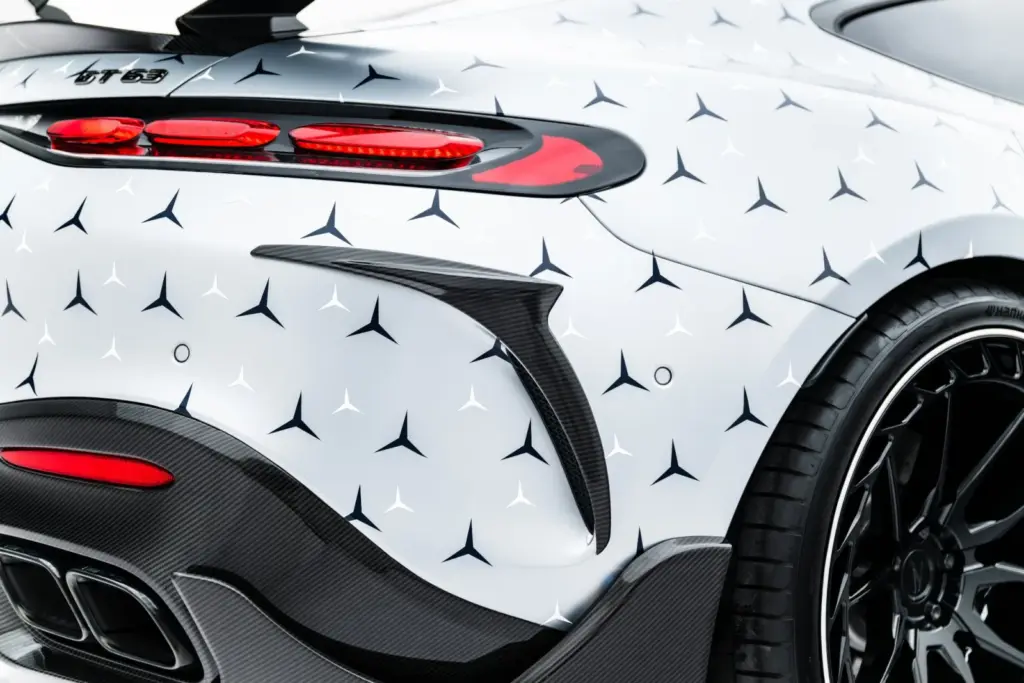 Carbon Canards Rear Bumper Prepreg compatible with Mercedes-AMG GT 63 / 55 / 63 S E Performance C192