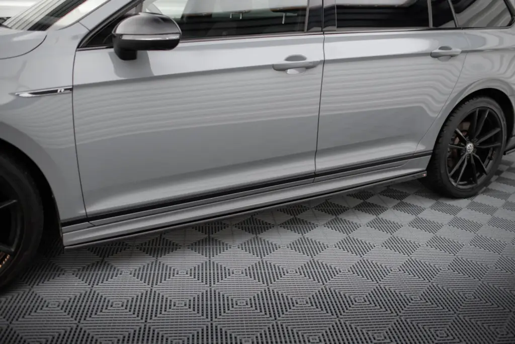 Side Skirts Diffusers compatible with Volkswagen Passat R-Line B8 Facelift