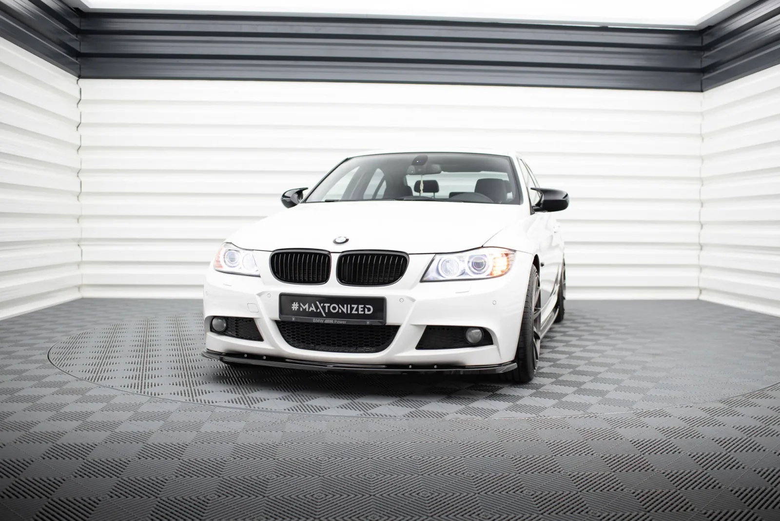 Front Splitter V.1 compatible with BMW 3 Sedan / Touring M-Pack E90 / E91 Facelift