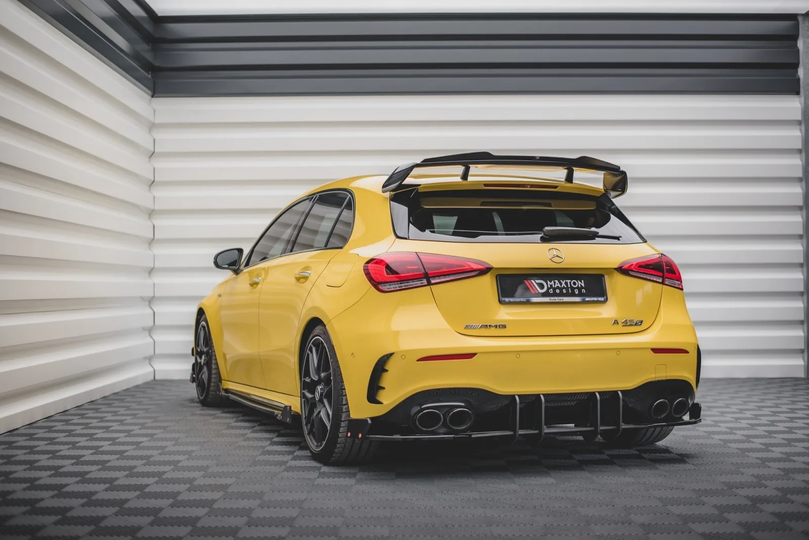 Rear Diffuser Street Pro compatible with Mercedes-AMG A45 S Aero Pack W177