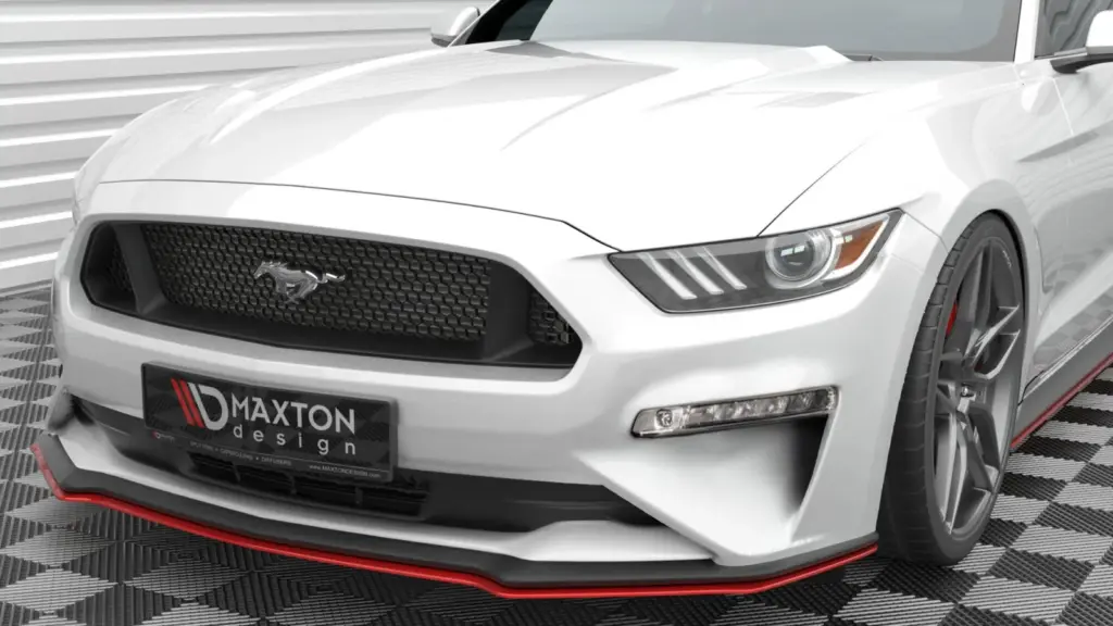 Front Splitter V.2 compatible with Ford Mustang Mk6 Facelift