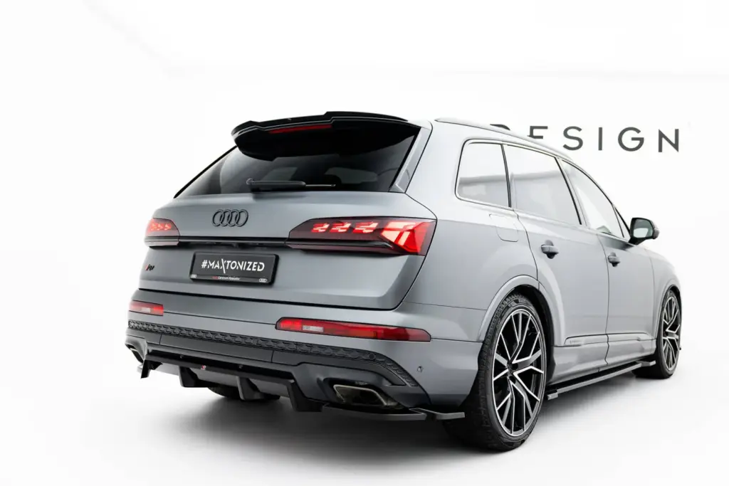 Rear Splitter (With Diffuser) compatible with Audi Q7 S-Line Mk2 Facelift 2