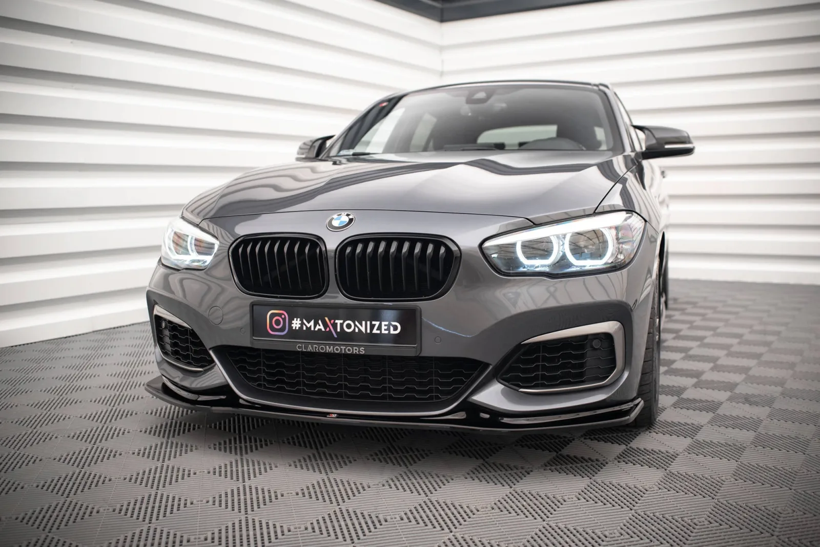 Front Splitter V.3 compatible with BMW 1 F20/F21 M-Power