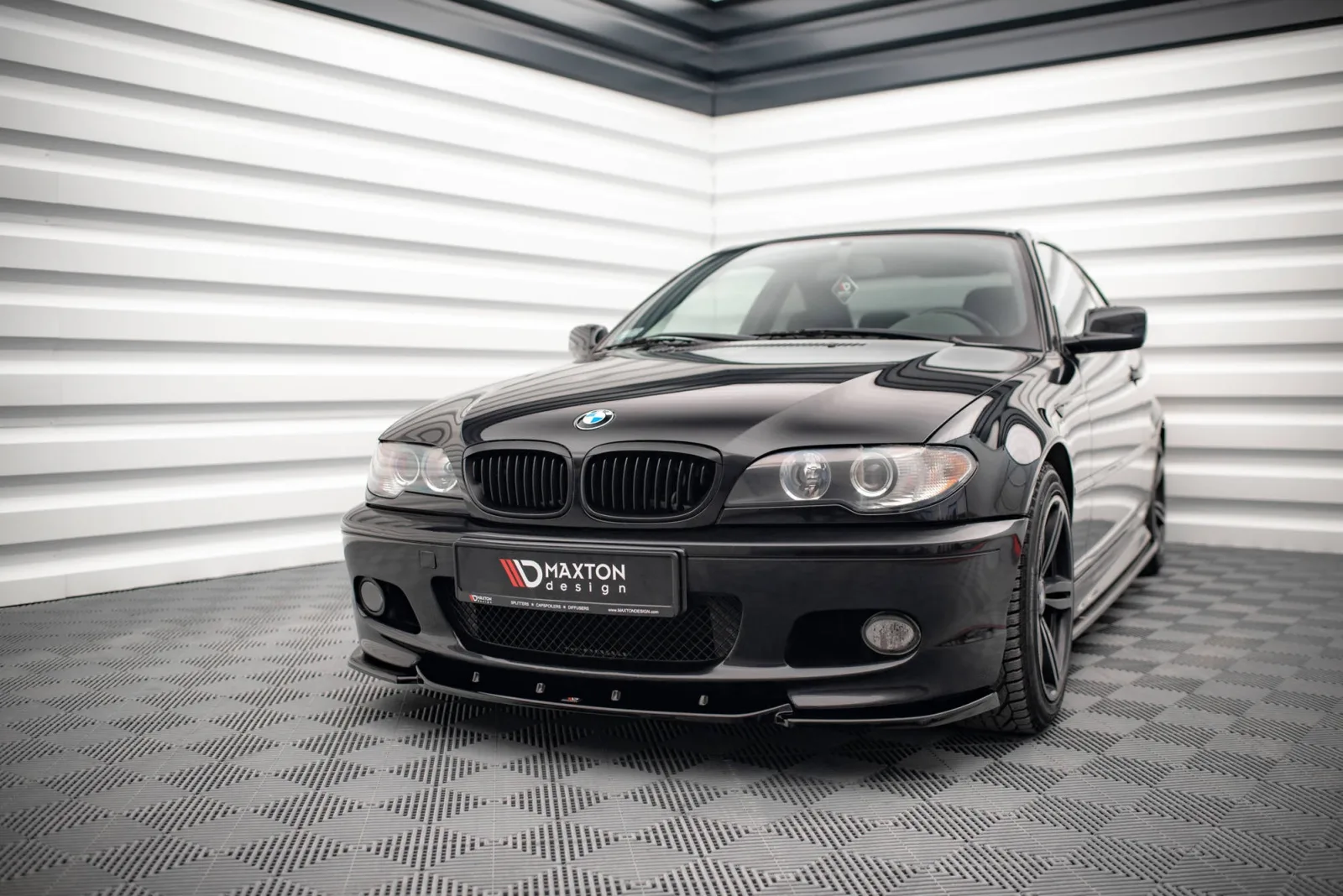 Front Splitter V.2 compatible with BMW 3 Coupe M-Pack E46