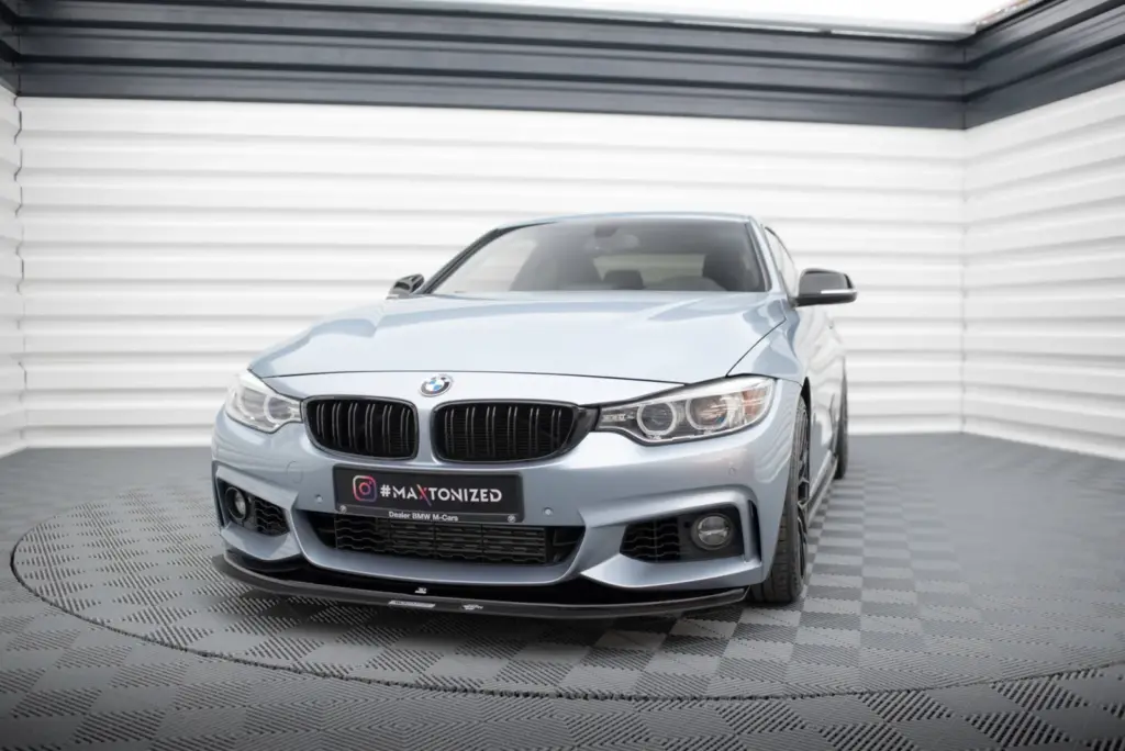 Front Splitter Hybrid compatible with BMW 4 Coupe / Gran Coupe / Cabrio M-Pack F32 / F36 / F33