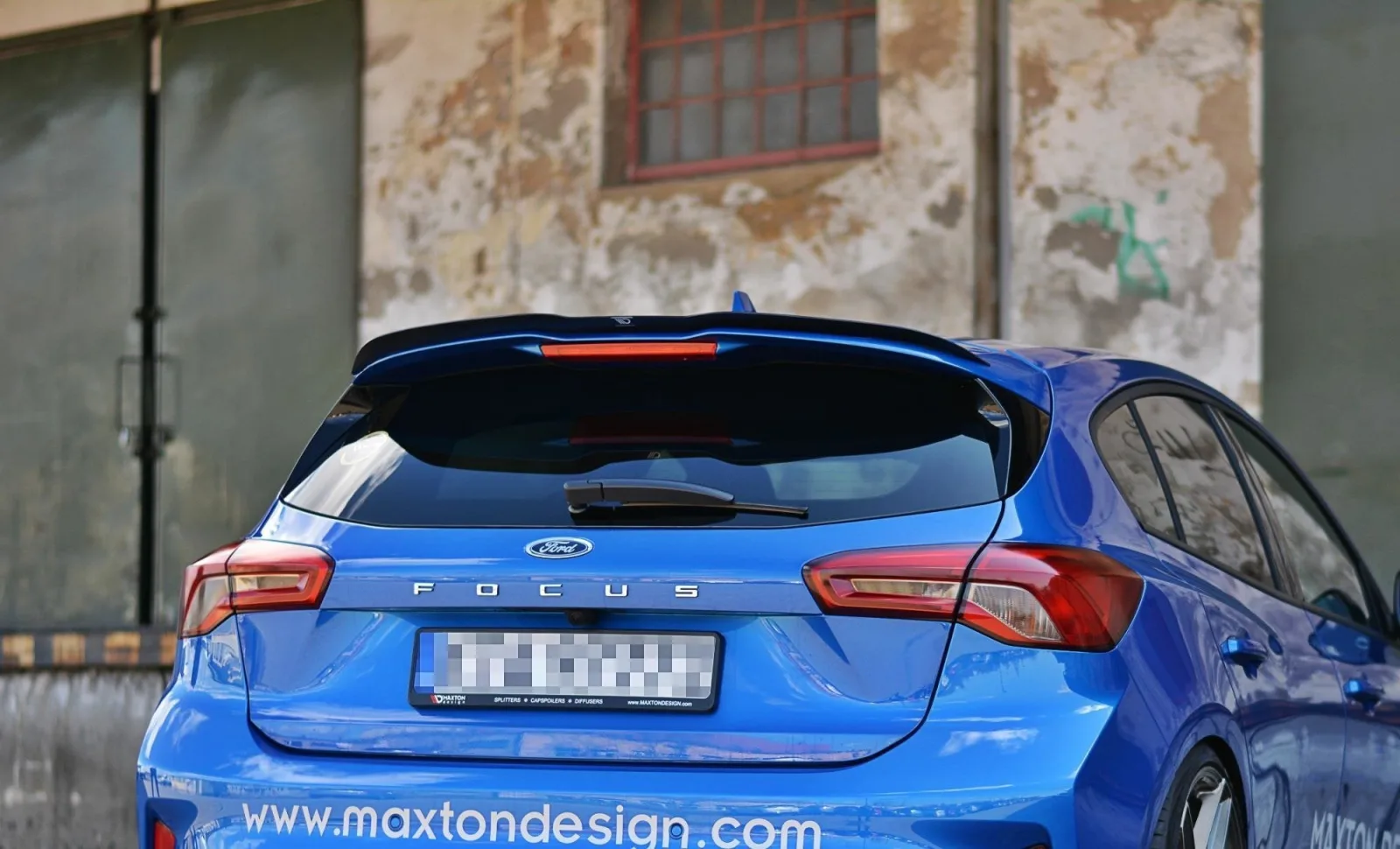 Spoiler Cap V.1 compatible with Ford Focus Hatchback ST-Line Mk4
