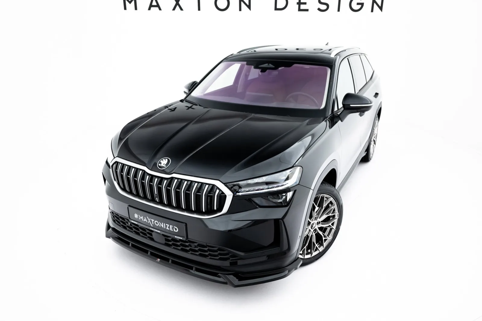 Front Splitter compatible with Skoda Kodiaq Mk2