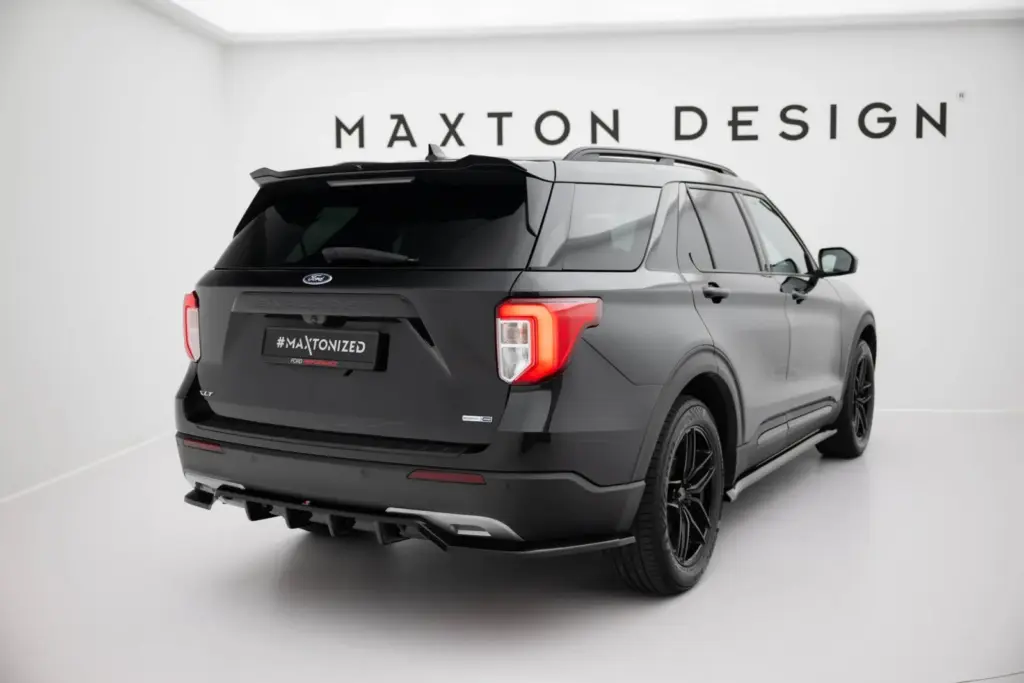 Rear Splitter (With Diffuser) compatible with Ford Explorer XLT Mk6