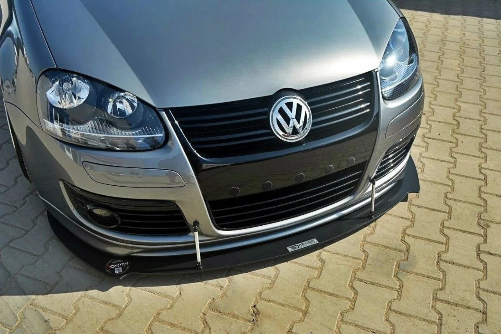 Front Splitter Racing compatible with VW Golf 5 GTI 30th