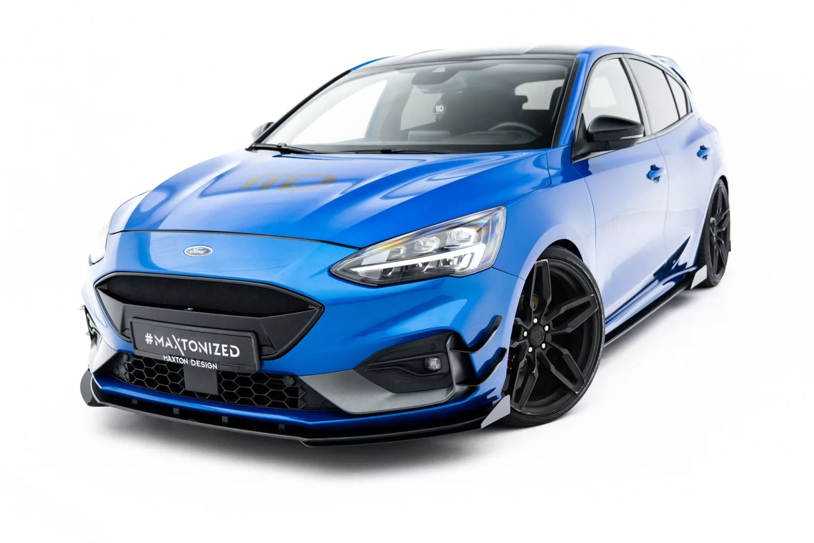 Front Splitter Street Pro + Flaps compatible with Ford Focus ST / ST-Line Mk4
