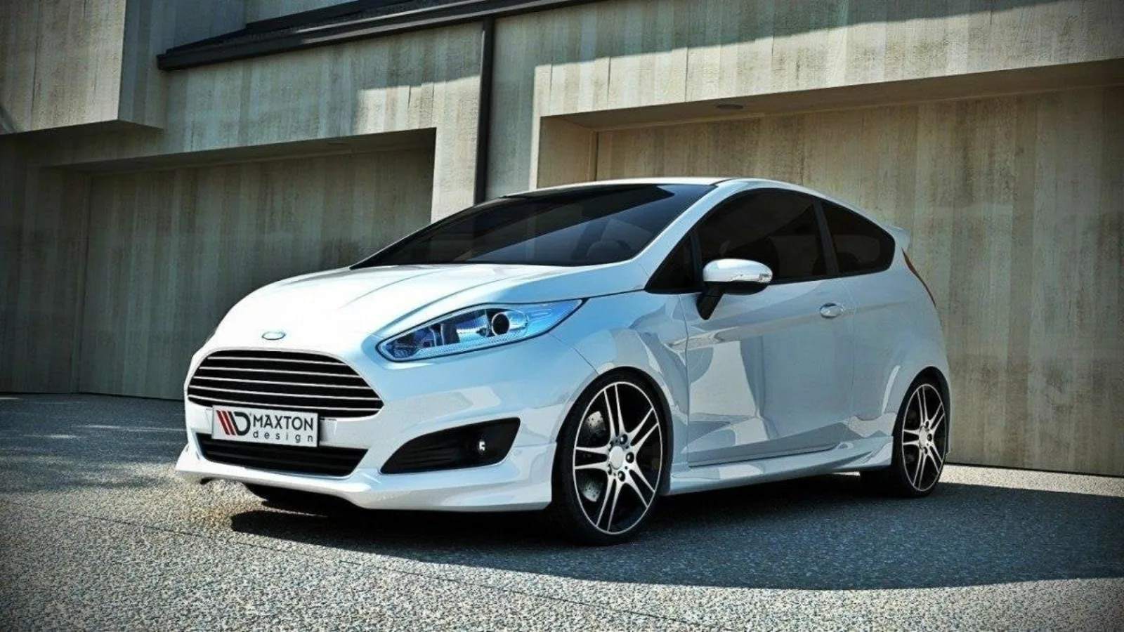 Spoiler Bumper Front compatible with Ford Fiesta Mk7 FL