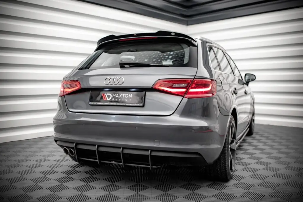 Rear Diffuser Street Pro compatible with Audi A3 Sportback 8V