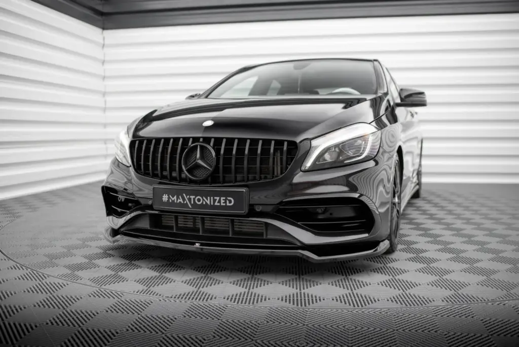 Front Splitter V.1 compatible with Mercedes-Benz A AMG-Line W176 Facelift