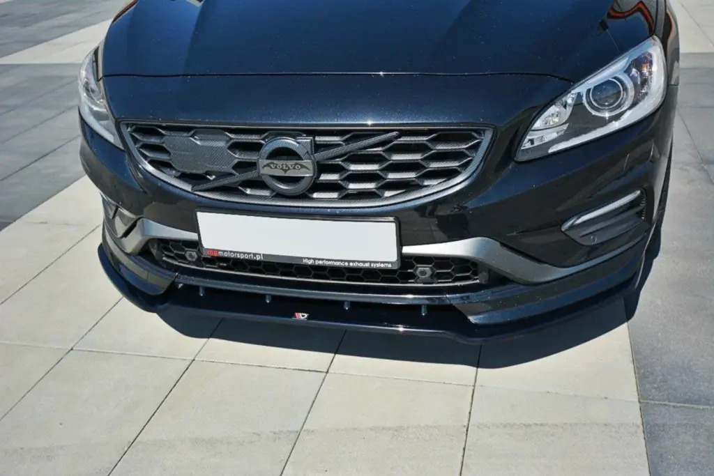 Front Splitter V.1 compatible with Volvo V60 Polestar Facelift