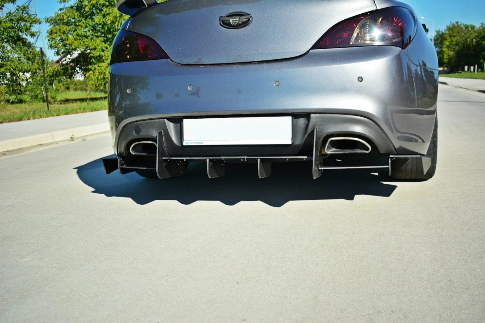Rear Diffuser compatible with HYUNDAI GENESIS COUPÉ MK.1