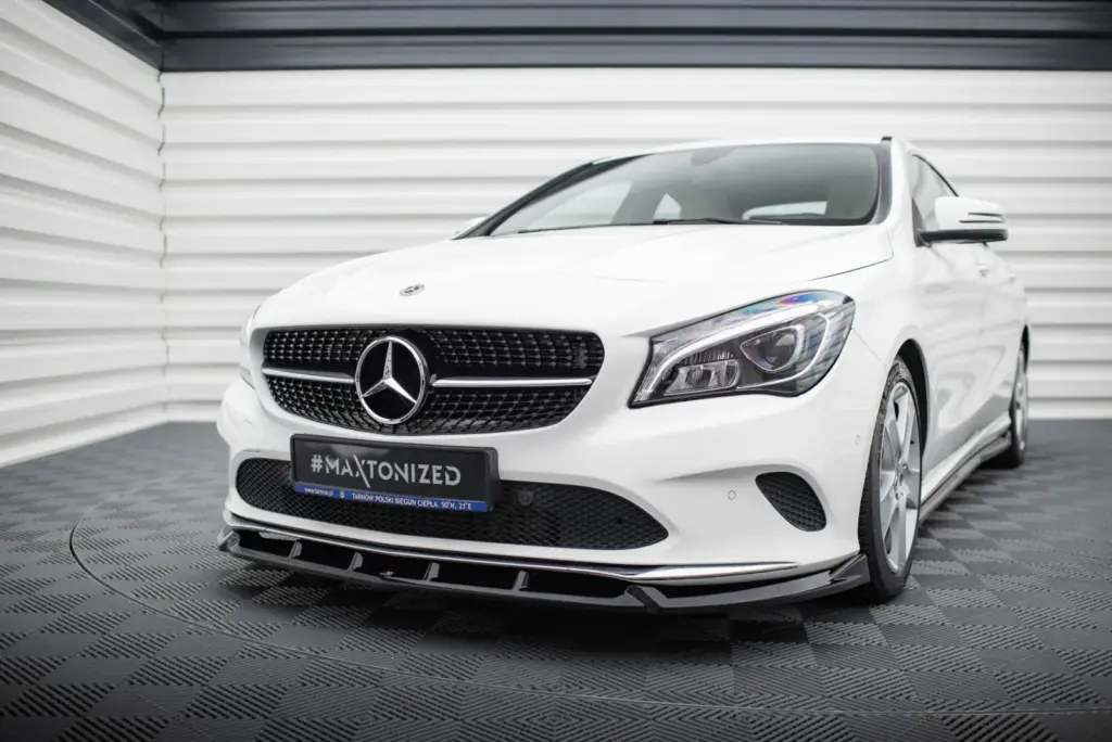 Front Splitter compatible with Mercedes-Benz CLA C117 Facelift