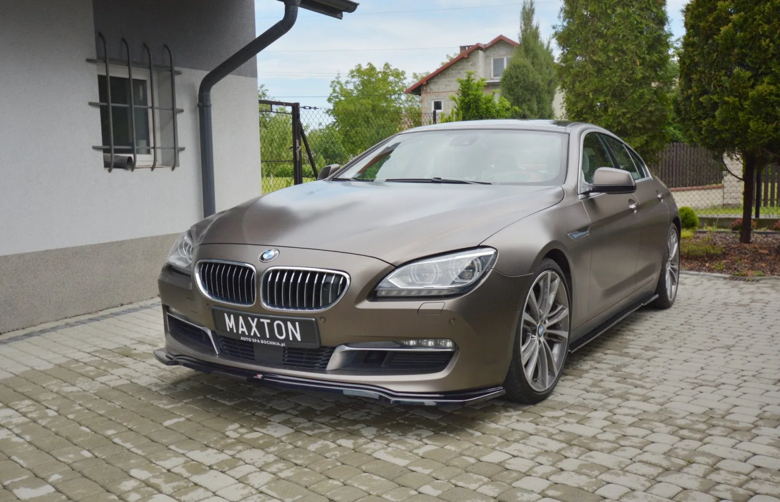 Front Splitter compatible with BMW 6 GRAN COUPÉ