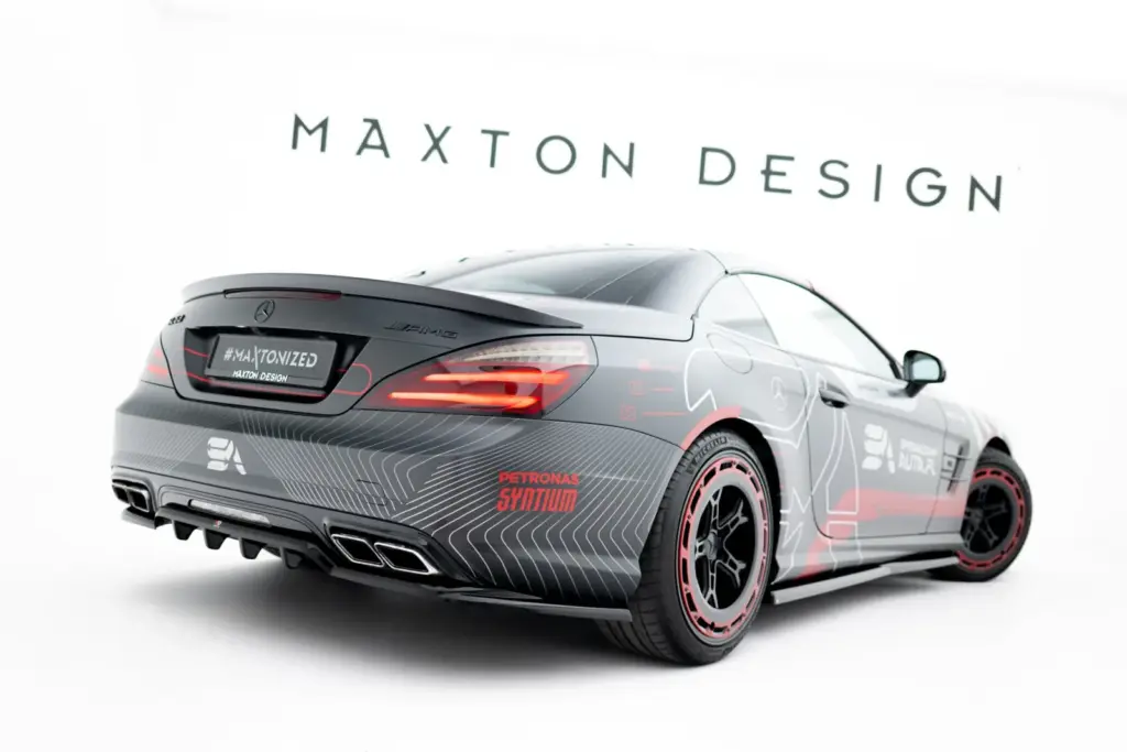 Rear Splitter (With Diffuser) compatible with Mercedes-Benz SL 63 AMG R231