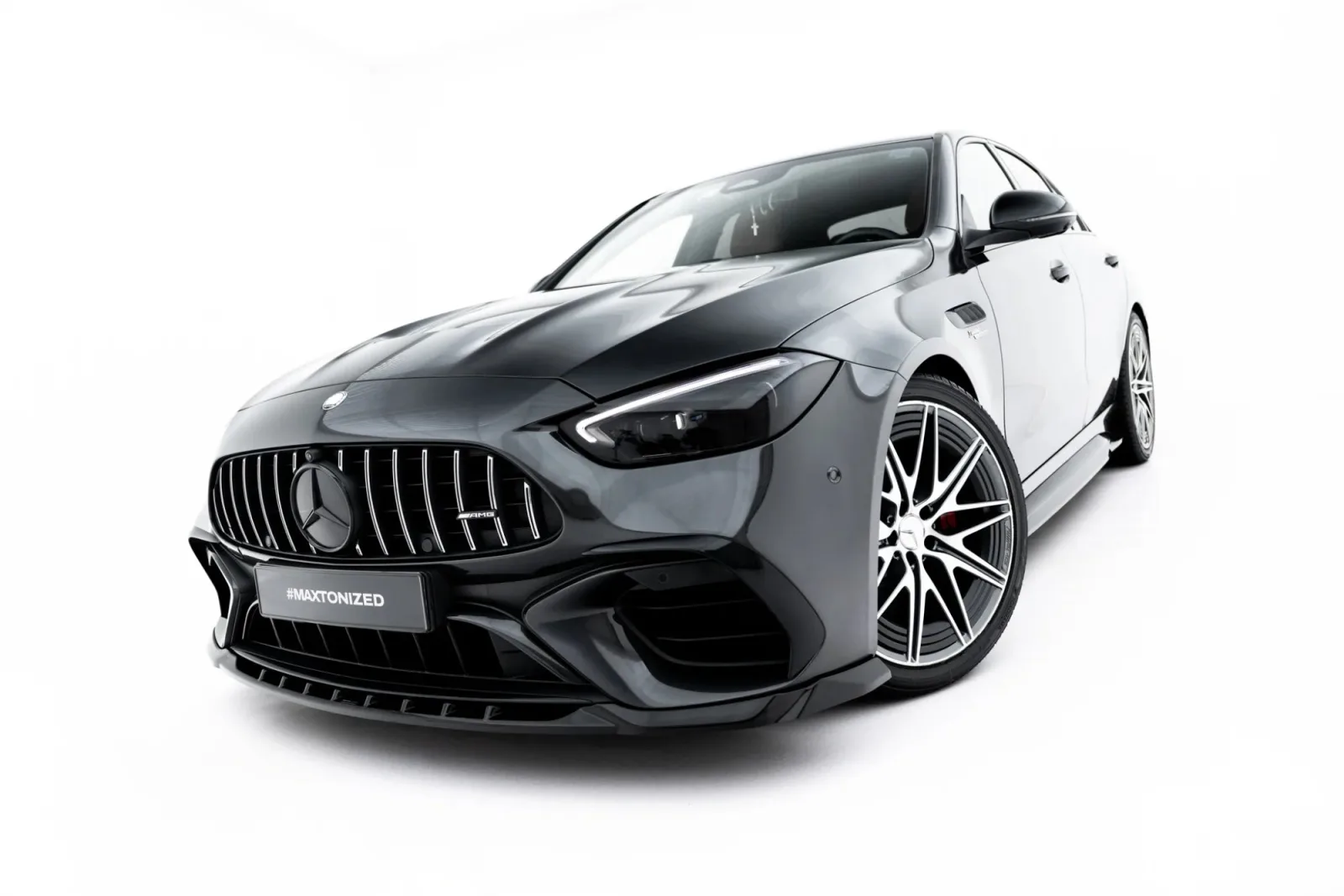 Front Splitter V.1 compatible with Mercedes-AMG C63 Sedan / Estate W206 / S206