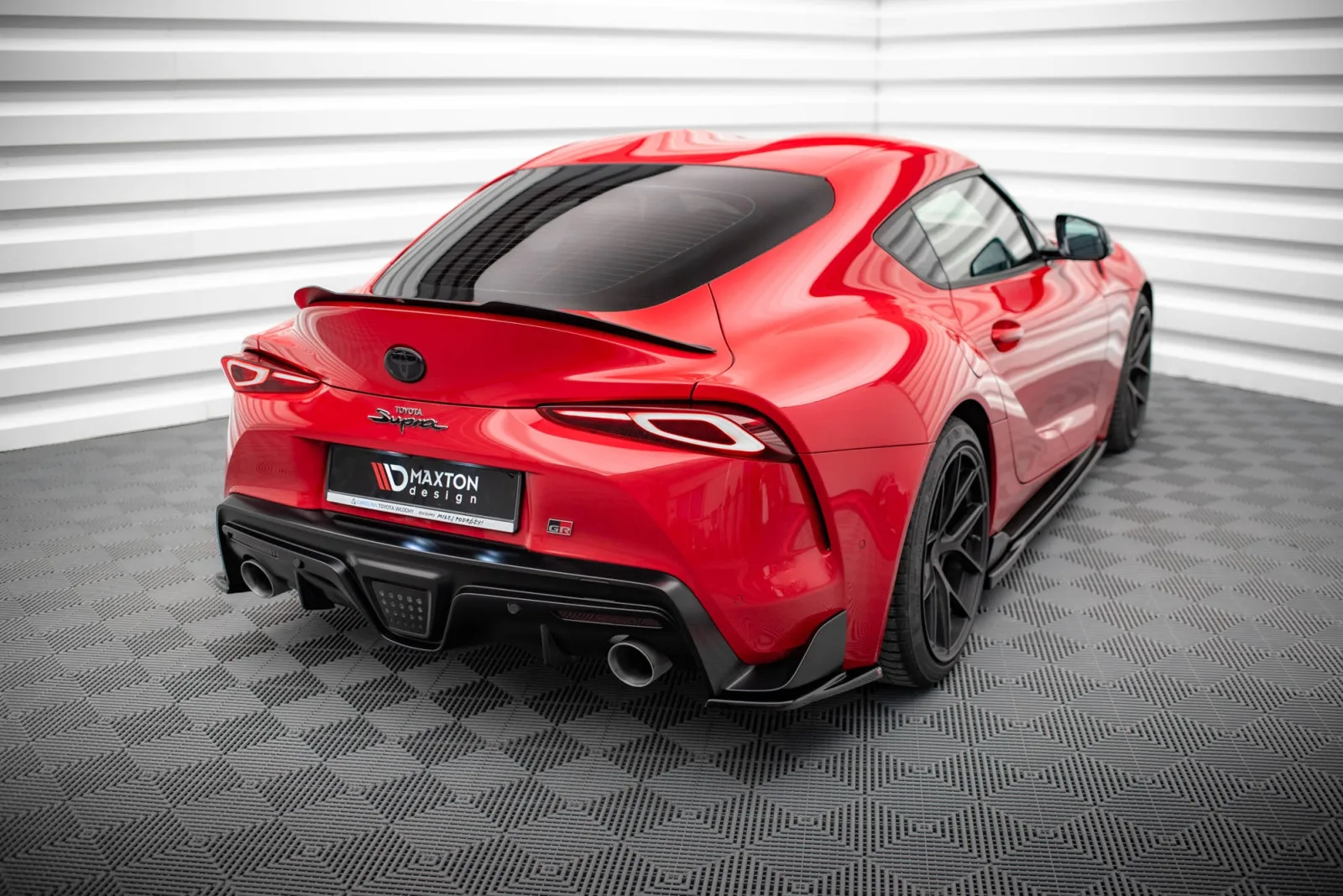 Rear Side Splitters V.3 compatible with Toyota Supra Mk5