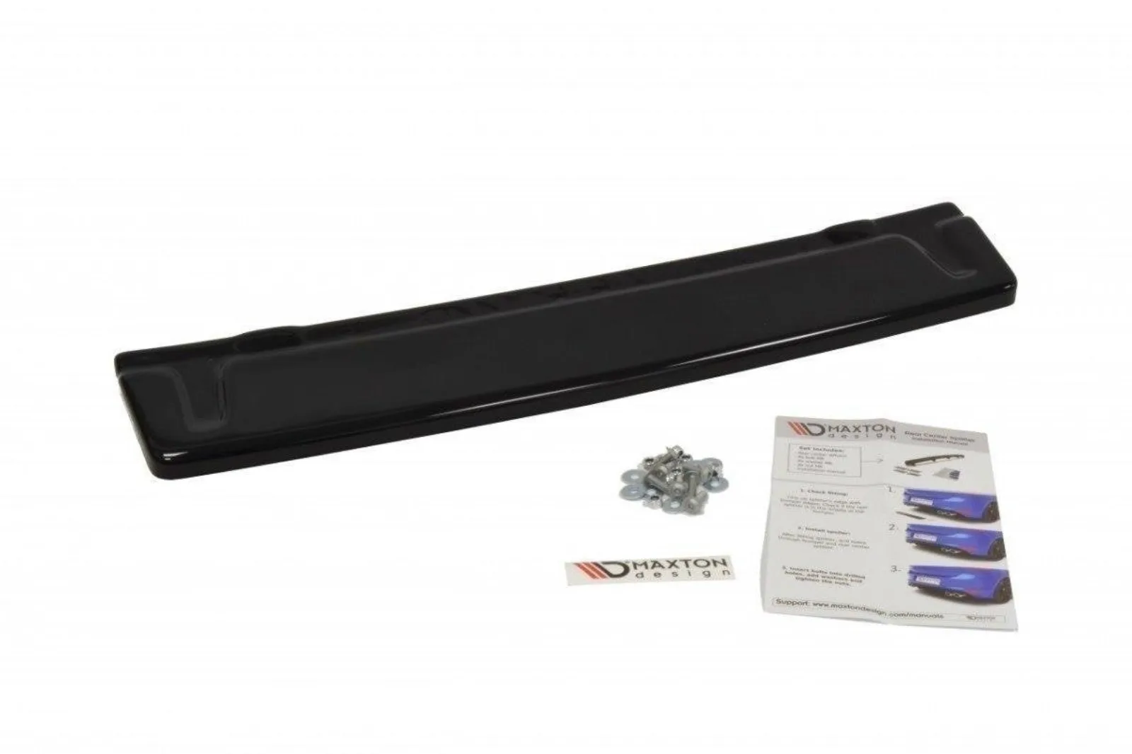 Rear Splitter compatible with VW Golf 7 R (Without Diffuser)