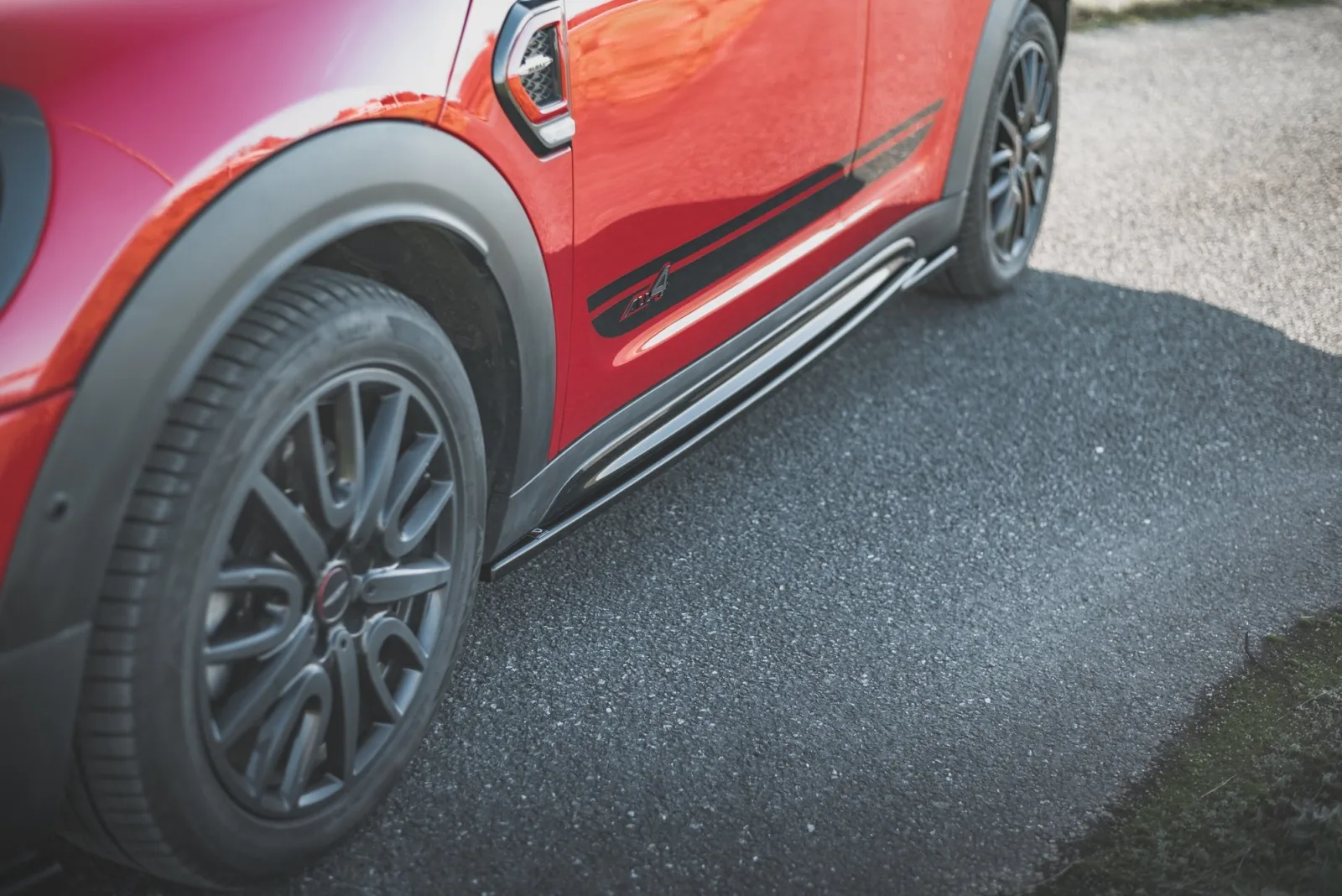 Side Skirts Diffusers compatible with Mini Countryman Mk2 F60 JCW