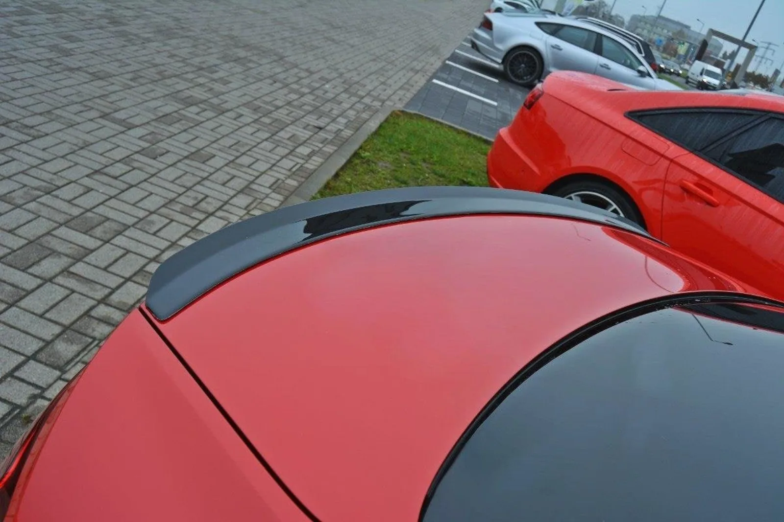 Spoiler Cap compatible with Audi A5 S-Line F5 Coupe