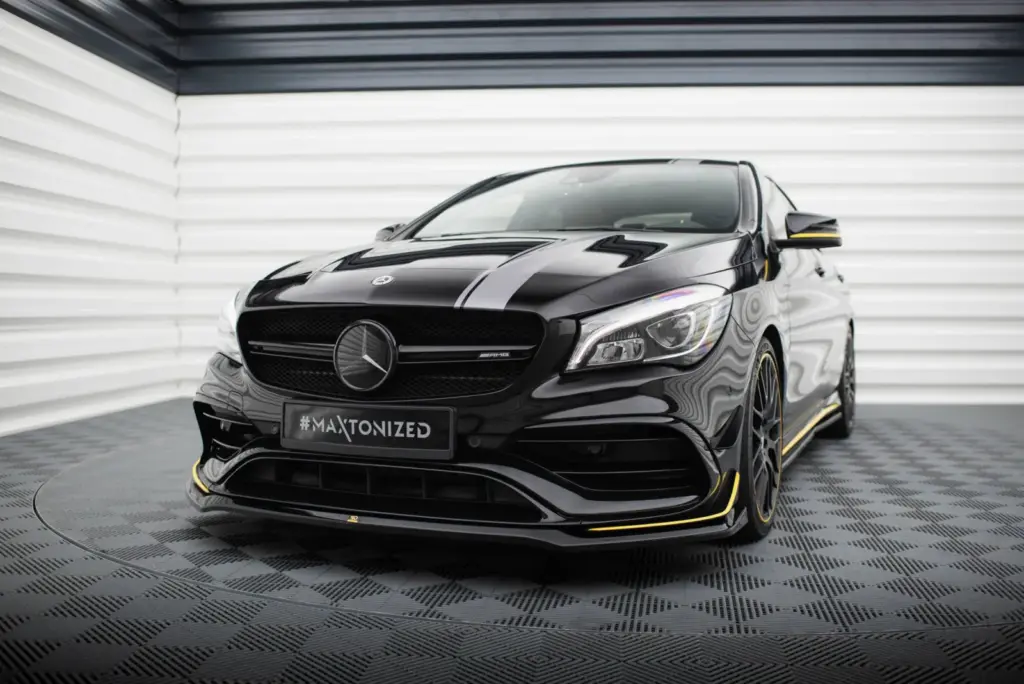 Front Splitter V.3 compatible with Mercedes-AMG CLA 45 Aero C117 Facelift