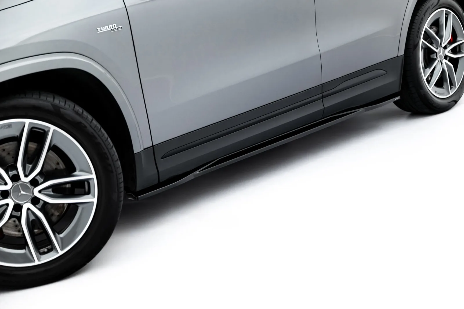 Side Skirts Diffusers compatible with Mercedes-AMG GLA 35 H247 Facelift