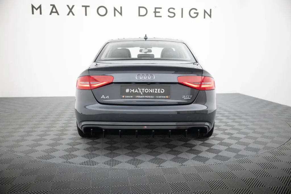 Rear Valance compatible with Audi A4 B8 Facelift (Version without exhausts)