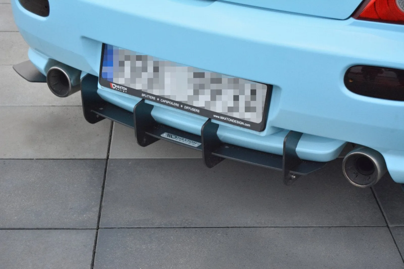 Rear Diffuser compatible with HYUNDAI TIBURON MK.2 FACELIFT