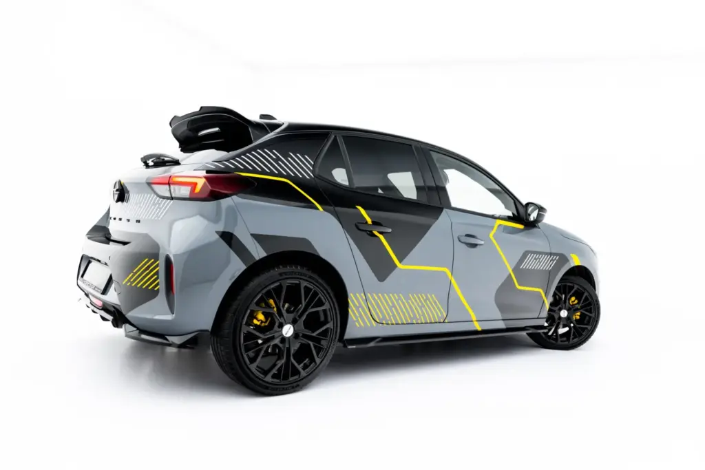 Side Skirts Diffusers compatible with Opel Corsa F Facelift (Mk6 Facelift)