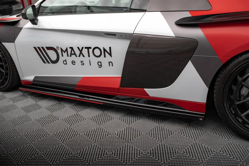 Side Skirts Diffusers compatible with Audi R8 Mk2 Facelift