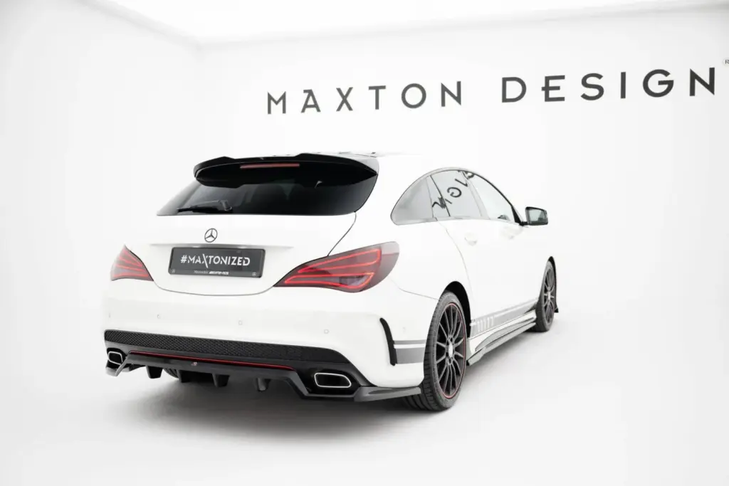 Rear Splitter (With Diffuser) compatible with Mercedes-Benz CLA AMG-Line C117