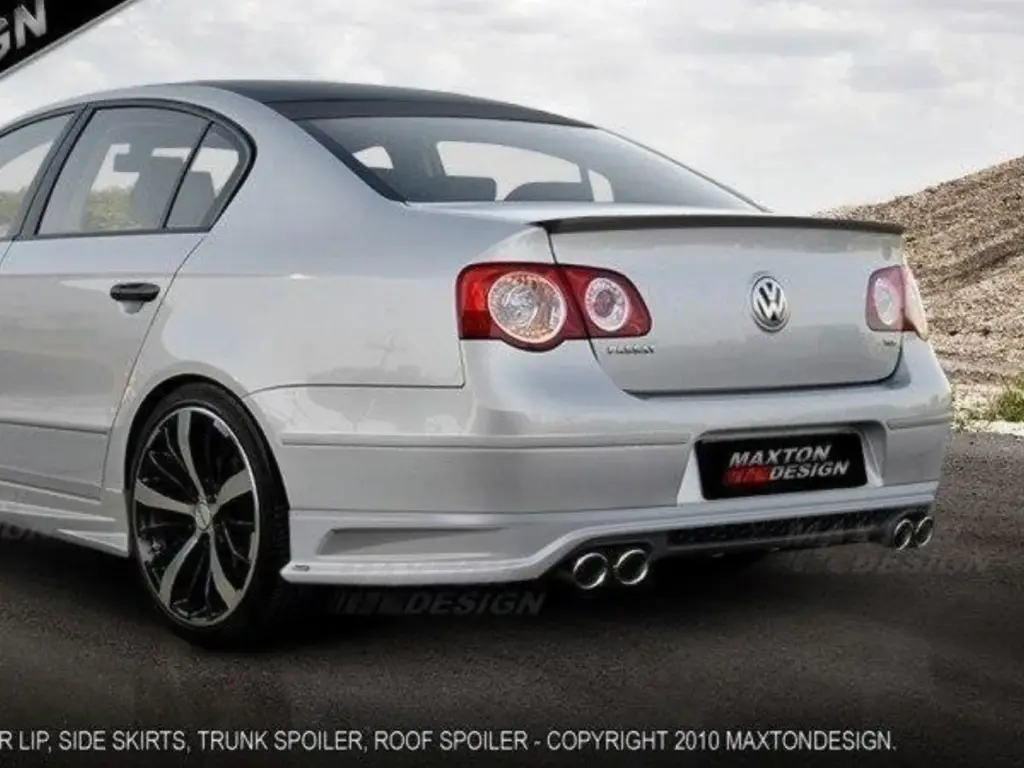 Spoiler Rear compatible with VW Passat B6 3C Saloon