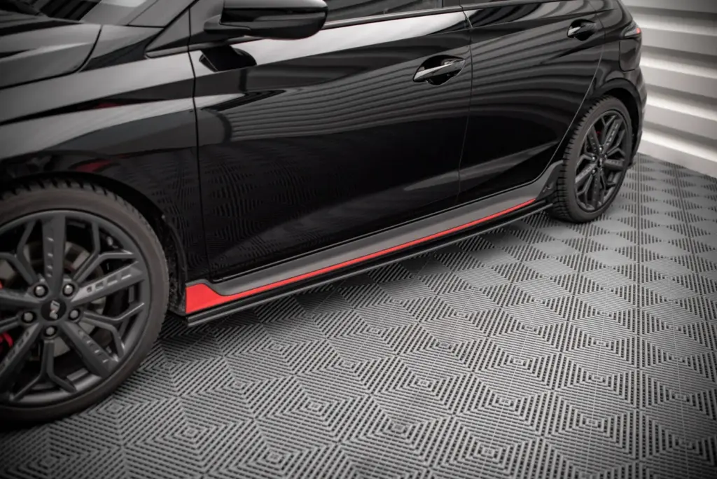 Side Skirts Diffusers Street Pro compatible with Hyundai I20 N Mk3