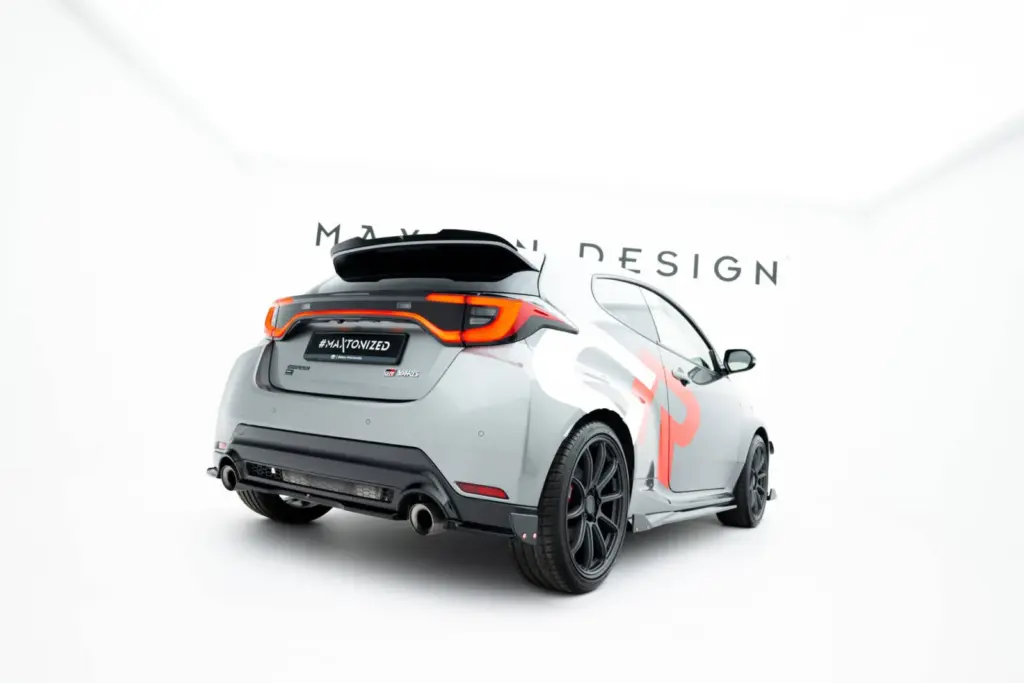 Rear Side Splitters + Flaps compatible with Toyota GR Yaris Mk4 Facelift